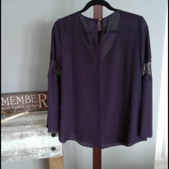 Ladies purple tunic - Picture 4 of 8